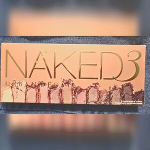 Urban Decay Naked3 Palette with Pink and Gold Hues